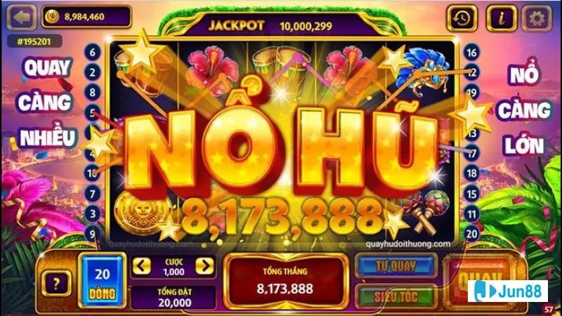 Hướng dẫn tham gia nổ hũ Jun88